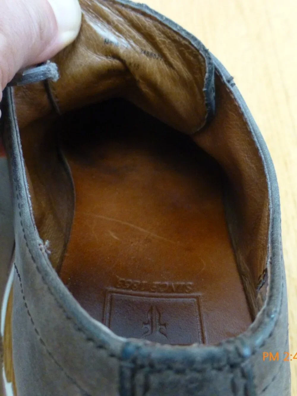Frye Men's Oxford Shoes size 7 Lace Up Business Casual Preppy
